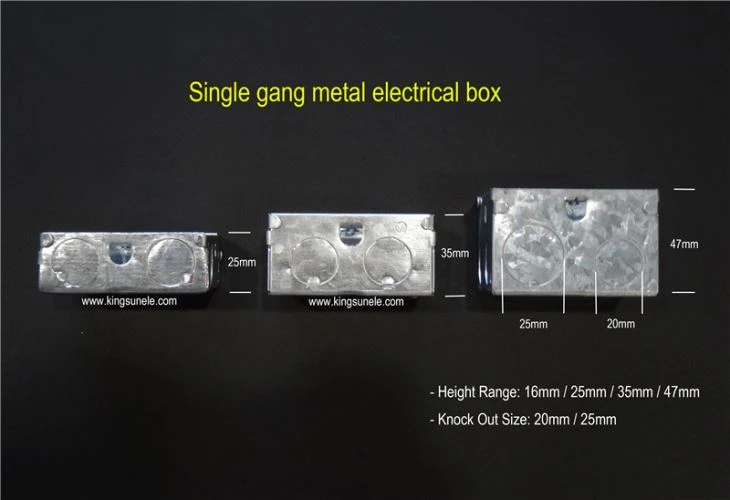 4x2 Metal Box